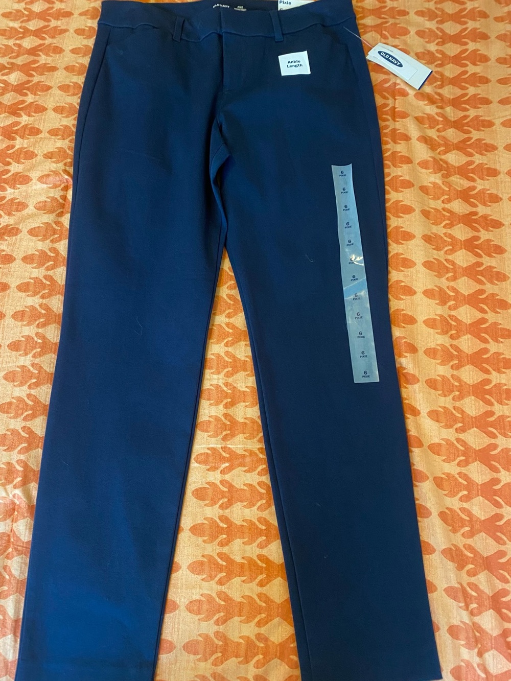 Old Navy Navy Straight-Leg Women's Dress Pants